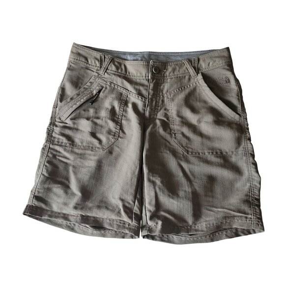 The North Face Womens Hiking Cargo Safari Nylon Shorts Size 8 - Picture 10 of 13